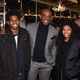 Shedeur Sanders (l.) with pop Deion and brother Shelomi in 2016.